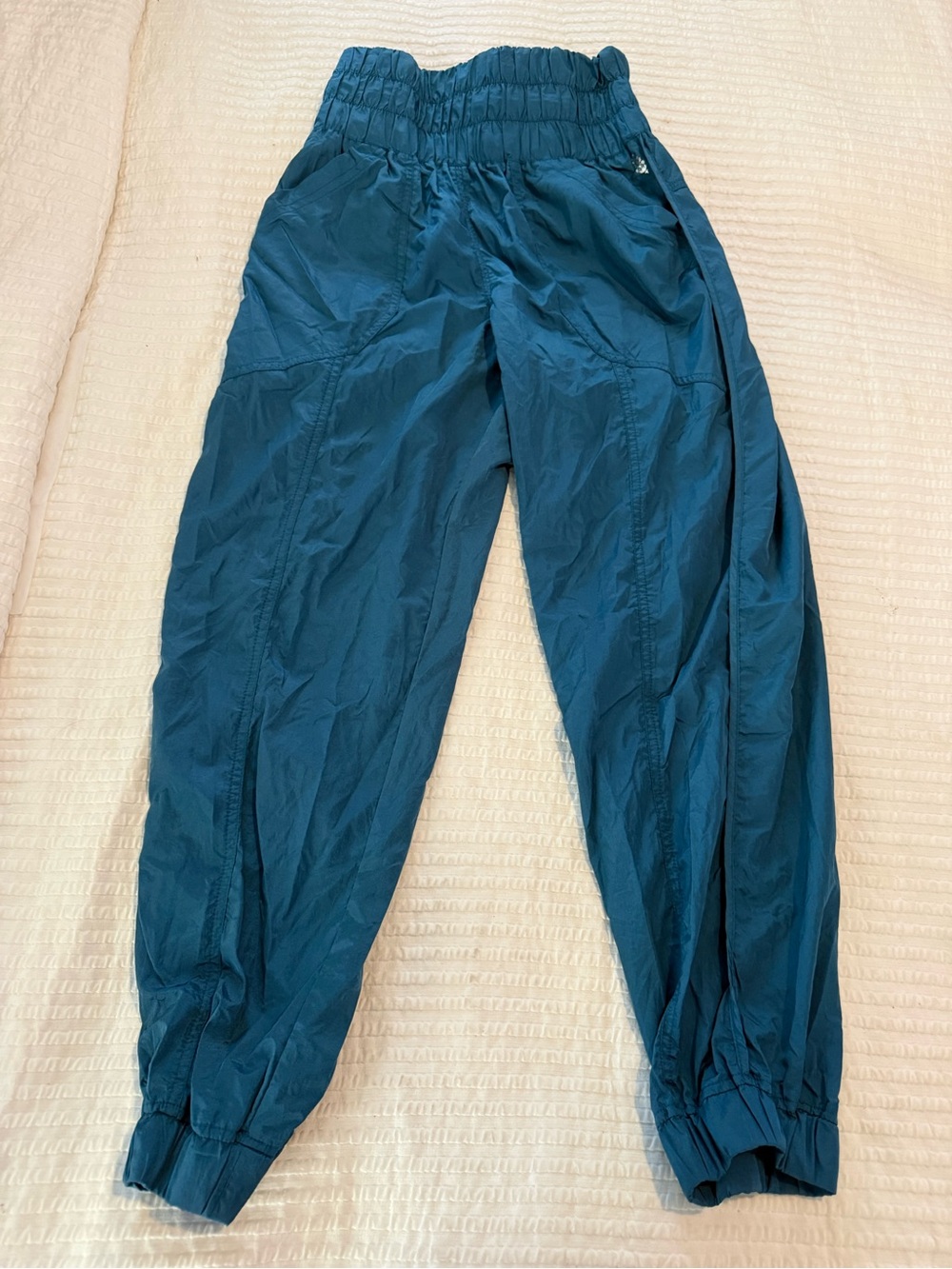 Intimately FP Teal Lightweight Track Pants Joggers EUC 1146